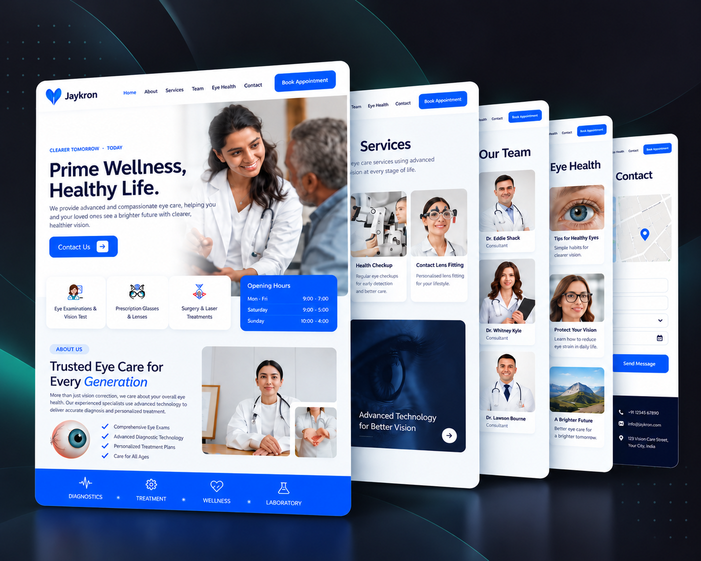 True Eye - Clinic Website